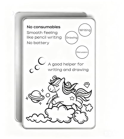Plyisty Tablette D'écriture LCD, Blocs-Notes électroniques, Bloc-Notes Numérique Magnétique Réutilisable avec Stylet, pour Enfants, Bureau, Mémo, Tableau Blanc