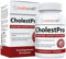 CholestPro #1 Cholesterol Supplement | Niacin, Beta Sitosterol (Plant Sterols), Policosanol, Guggul, Cayenne & Garlic | Cholestrol, Heart, Circulation & Energy Support | 60 Vege Capsules