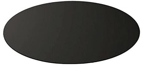 La zappa Plateau rond pour poêle à bois et granulés en fer forgé Ø 89 cm Made in Italy