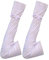 Uposao Damen Kühlung Arm Ärmel, 1 Paar UV-Schutz Arm Sleeves Spitze Armstulpen Lange Arme Ärmel Kühlung Atmungsaktiv Anti-Rutsch Sommer Armstulpe Handstulpen für Frauen Radsport Golf Radfahren,Lila