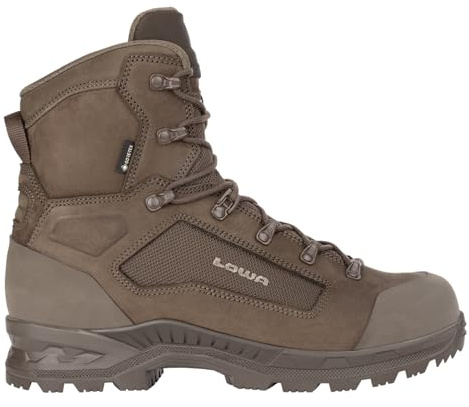 LOWA BREACHER N GTX MID Bottes d'intervention, marron foncé, 41.5 EU