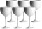 SPARKLERS CLUB Lot de 6 Verres à Piscine couleur Blanc 40cl - Verre Incassable en SAN, MADE IN FRANCE, Prise en Main facile, Verre Ballon Piscine pour soirée et évènements -