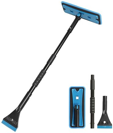 YPSQQHD Pala da Neve per Auto Compatibile per Buick Lacrosse II, Strumento Multifunzione per la rimozione della Neve e del Ghiaccio per Auto Invernali.,1Blue