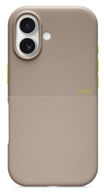 Beats Funda Reforzada con MagSafe, Control de cámara, Resistente a caídas y arañazos, Textura Mate e Interior de Microfibra para iPhone 17 - Gris Alpino