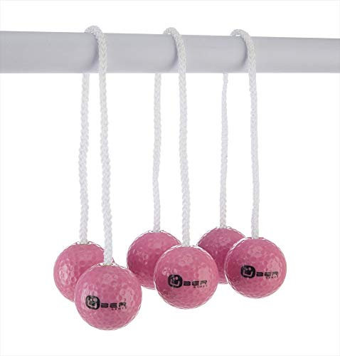 Uber Games Ladder Toss pelotas de repuesto – 3 unidades bolas, Rosado