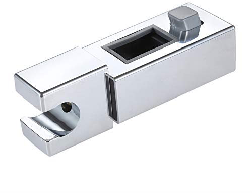 Dreld Duschkopfhalterung, passend für rechteckige 31x18mm Schieberstange, Duschkopfhalter einstellbar, Duschkopf Gleiter Halterung für Badezimmer Höhe verstellbar