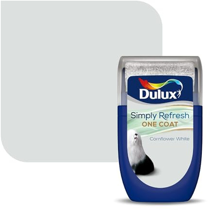 Dulux Simply Refresh Tester Paint - Cornflower White - 30ML
