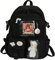 TSLBW Kawaii Rucksack, Kawaii Rucksack mit Kawaii Pin und Zubehör, Kawaii Rucksack für Mädchen Schüler, Niedlicher ästhetischer Reiserucksack für Teenager-Mädchen