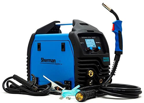 Sherman™ DIGIMIG 203L SWIFT MIG/MAG saldatrice TIG 200A LCD per saldatura a punti sinergia 3 in 1 Inverter