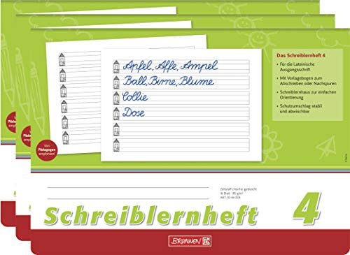 Brunnen Schreiblernheft (3, Lineatur 4)