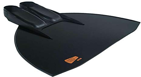 Leaderfins Monofin Sport for finswimming, Dynamic apnea and CWT Freediving (XXL / EU 45-46 / US 11-12, Medium Stiffness)