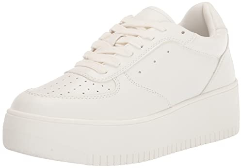 Steve Madden Women's Rocket, White, 10