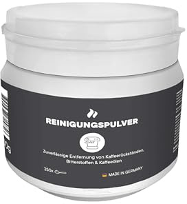 ROASTMARKET Premium Reinigungspulver 500g | Kaffeemaschinenreiniger speziell geeignet für Siebträgermaschinen & Espressomaschinen | Zweisprachige Anleitung DE & NL (Dose 500gr)