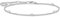 Thomas Sabo Armband weiße Steine silber, 925 Sterlingsilber, 16-19 cm Länge