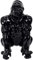 HOME DECO FACTORY Dekofigur Gorilla, Schwarz, 46 cm