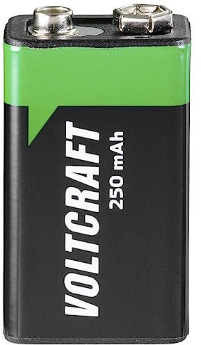 VOLTCRAFT 6LR61 9V Batteria NiMH 250mAh 8.4V 1pz