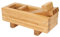 Okuyonic Sushi Form Box, Sushi Reisform Box, DIY Tragbare Rechteckige Langlebiges Bambus Holz Geruchlos Leicht Für Küche Anfänger