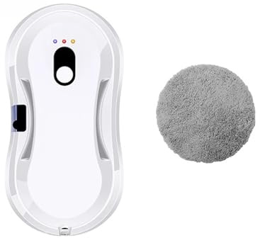 Robotdammsugare Fönsterputs Robot Fönstertvätt Elektriskt Glas Limpiacristales Fjärrkontroll For Hemmet Enkel Effektiv Rengöring(Package 1)