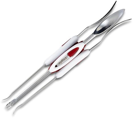 Zyliss Seafood Picks with Spoon and Fork, Set of 4