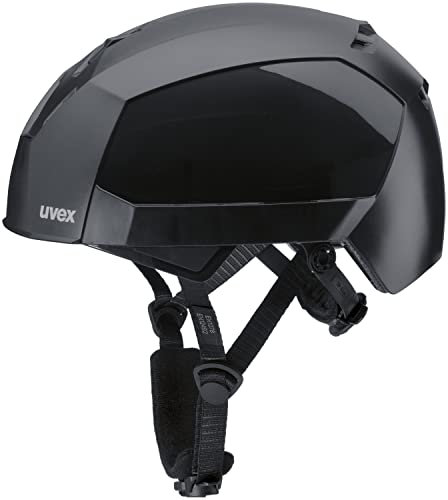 uvex perfexxion Schutzhelm - Helm für Arbeit und Bergsteigen - Schwarz - Gr L