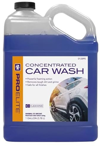 ProElite Car Wash Liquid, Automotive Care & Detailing, Car Wash Soap 1gal