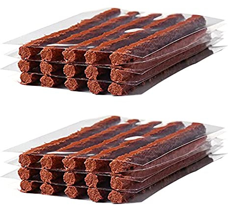 ACESPORT Tubeless Reifen Reparatur Streifen Tire Repair Kit 30 Stück Stiring Kleber für Reifen Punktion Notfall Auto Motorrad Fahrrad Reifen Reparatur Gummi Streifen