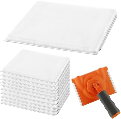 10 Pack of Paint Edger Replacement Pads Pad Refills for Edge Paint Brush Paint Edger Tool for Walls for Corner Painter and Trim Painting Tool