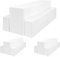Lumaycens 3 Pack Bierbank Hussen & Biertisch Husse 3er-Set, 220 x 50 x 80 cm in Bierzeltgarnitur, Biertischhusse Premium für 50 cm Blickdicht waschbar Tisch für Outdoor-Bankette (Weiß)