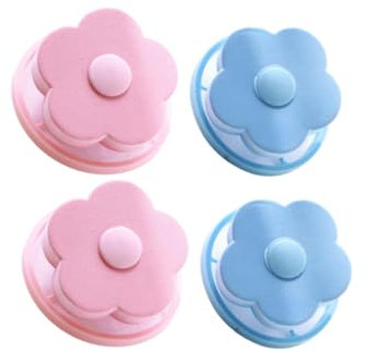 DEARMAMY 4stücke Waschbarer Haarentferner Für Waschmaschine Filterbeutel Zur Reinigung Von Kleidung Maschinenwaschball Aus Strapazierfähigem Material Sicher Für Wäsche Und