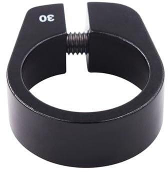 Hkfgdjdl Collier de serrage pour tube de selle de vélo en alliage d'aluminium de 30 mm