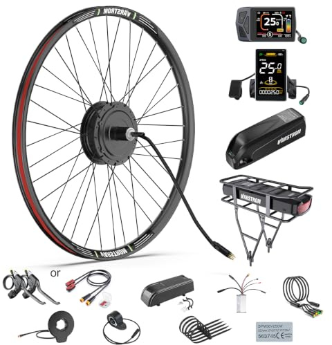 BAFANG 48V G020 Kit Conversione Bici Elettrica con Motore Ruota Posteriore, Kit bici elettrica da 20/26/27,5/28/29/700C con Controller, Display & Batteria Opzionale per MTB e Città Ebikes