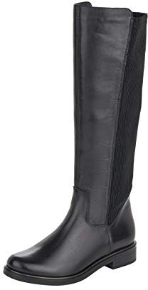 Remonte Damen D8371 Kniehohe Stiefel, Schwarz Schwarz Schwarz 01, 41 EU