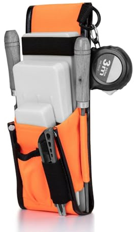 YARDMARIS Adjustable Belt Lumberjack Bag for Aluminium and Plastic Wedges Wedge Bag for Felling Trees