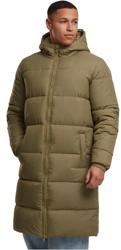 Urban Classics Cappotto invernale da uomo, lungo, invernale, da uomo, vestibilità normale, taglie S - 5XL, Tiniolive, M