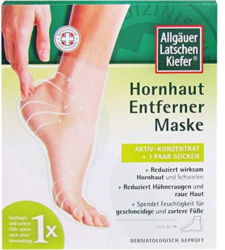Allgäuer Latschenkiefer Hornhaut Entferner Maske 50 ml, Farblos, 1 stück