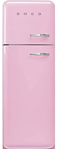Smeg Left Hand Hinge FAB30LPK5 Fridge Freezer - Pink - D Rated
