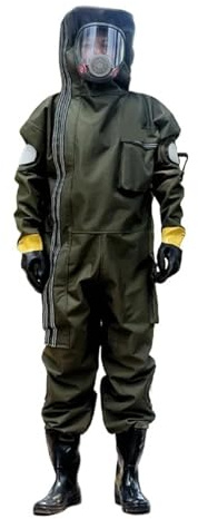 Vêtements anti-abeilles guêpes épaissis ensemble complet de combinaison anti-frelons respirante for attraper les abeilles avec ventilateur équipement d'apiculteur outils , éQuipement Apicole Essentiel
