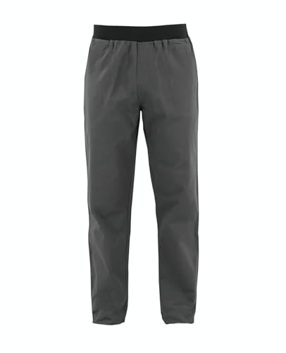 Café Kraft Herren Zoom Boulderhose Kletterhose Climbing Pants (DE/NL/SE/PL, Alphanumerisch, S, Regular, Regular, Thunderstorm)