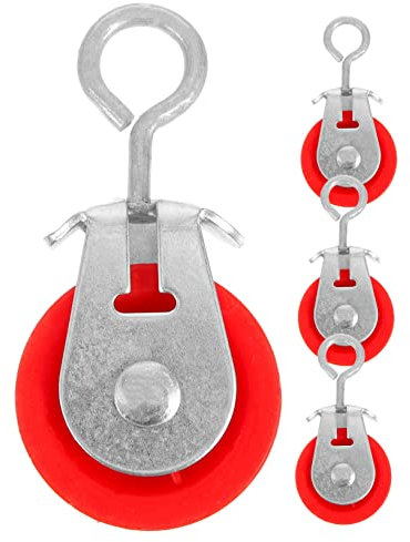 JOINPAYA 4piezas Accesorios Para Poleas De Invernadero Polea Pequeña Para Invernadero Polea De Ventilación Uso Diario Profesionales Para Accesorios Para