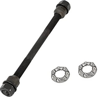 A ABSOPRO Vélotte Vélo 9.5mm Arrière Solide Axe avec 6mm Bille Roulements