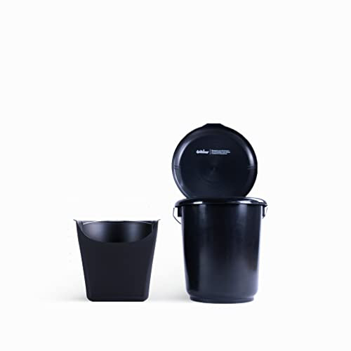 Goldeimer »Basic Plus« Trockentrenntoilette aus Holz und recyceltem Kunststoff - Grundausstattung