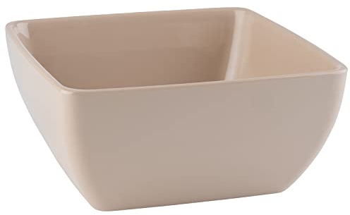 APS 85260 - Ciotola in melamina PURE COLOR, 19,0 x 19,0 x 9,0 cm, 1,5 litri, colore: sabbia