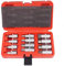 KSHAWO Nuss Satz| 12-tlg Innensechskant Satz 1/2 Zoll -5 6 7 8 10 12 14 16 17 18 19 22mm Nuss