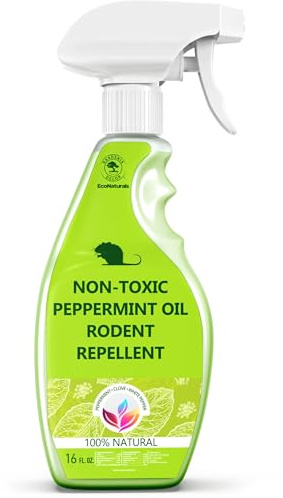 All Natural Peppermint Oil Spray – Peppermint Oil Spray for Mice and Rats – 16oz Ready to Use