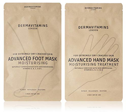 Dermavitamins Advanced Moisturising Foot & Hand Mask Bag Set