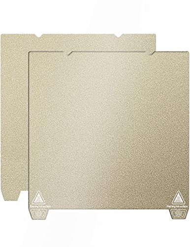 YOOPAI Cama de Doble Cara de PEI Texturizado 235x235mm, Placa PEI de Acero Muelle Magnético para Creality Ender 3/ Ender 3 Pro/Ender 3 V2/ Ender 3 S1/ Ender 3 Neo/Voxelab Aquila Impresora 3D