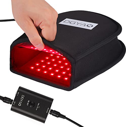 DGYAO Black Mitten for Hand （3 in 1 SMD Beads，1 pad）