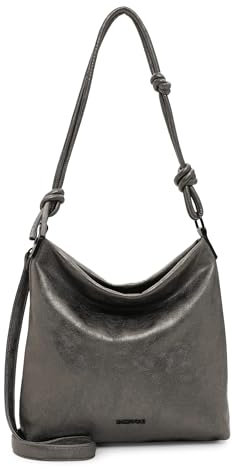Emily & Noah Umhängetasche E&N Deele 64771 Damen Handtaschen Uni darksilver 833