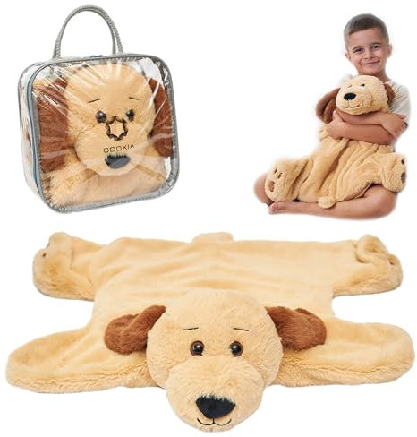 ODOXIA Sensorisches Kuscheltier für Kinder 2.3 KG | Plüsch Faultier für Entspannung & Konzentration | Vielseitiges Kuscheltier für Reisen, Schule & Zuhause