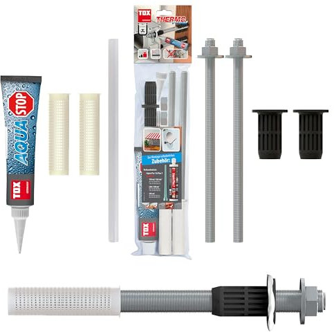 TOX Markisenbefestigung Thermo Proof M - M12x300 mm Edelstahl A4 084600101, 1 Beutel